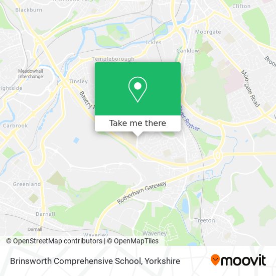 Brinsworth Comprehensive School map