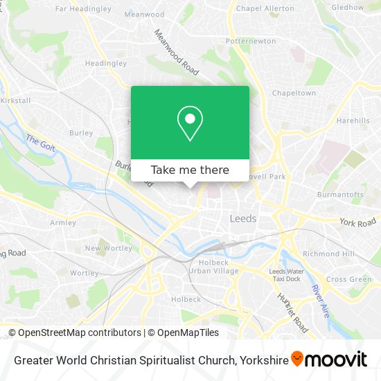 Greater World Christian Spiritualist Church map