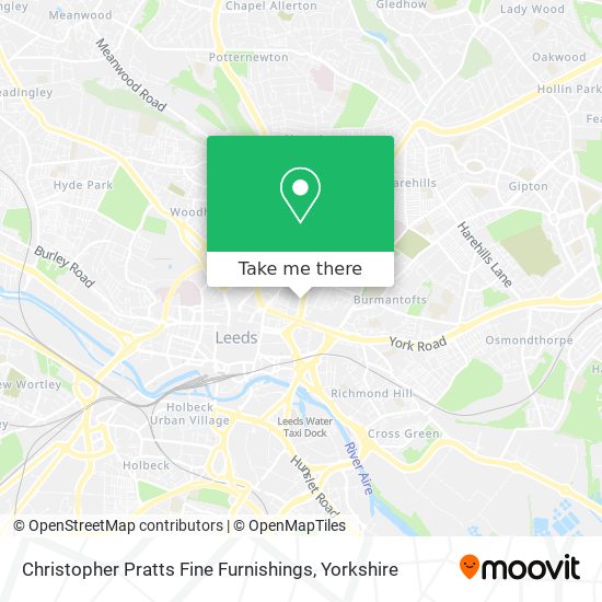 Christopher Pratts Fine Furnishings map