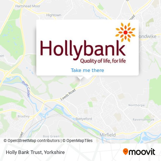 Holly Bank Trust map