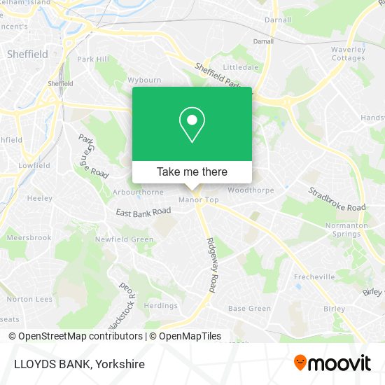 LLOYDS BANK map