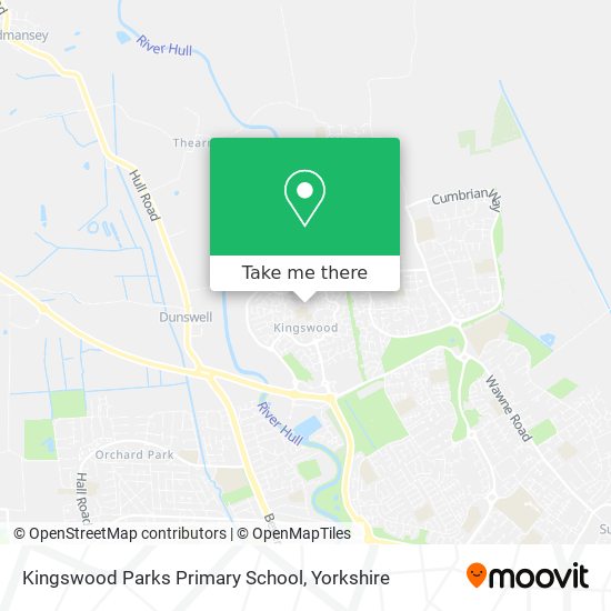 Kingswood Parks Primary School map