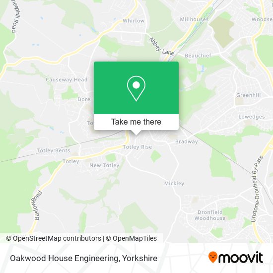 Oakwood House Engineering map