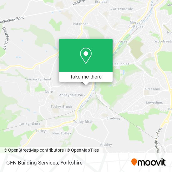 GFN Building Services map