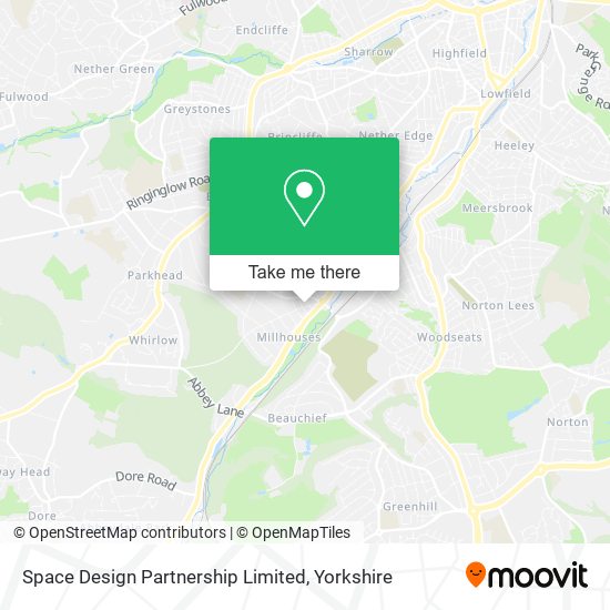 Space Design Partnership Limited map