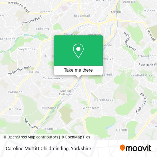 Caroline Muttitt Childminding map