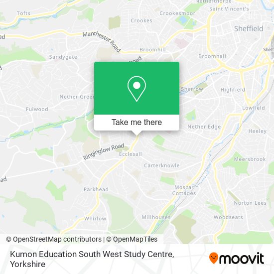 Kumon Education South West Study Centre map