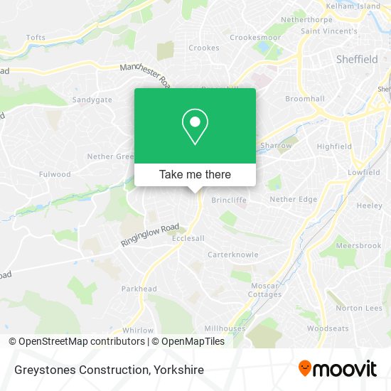 Greystones Construction map