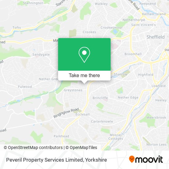 Peveril Property Services Limited map