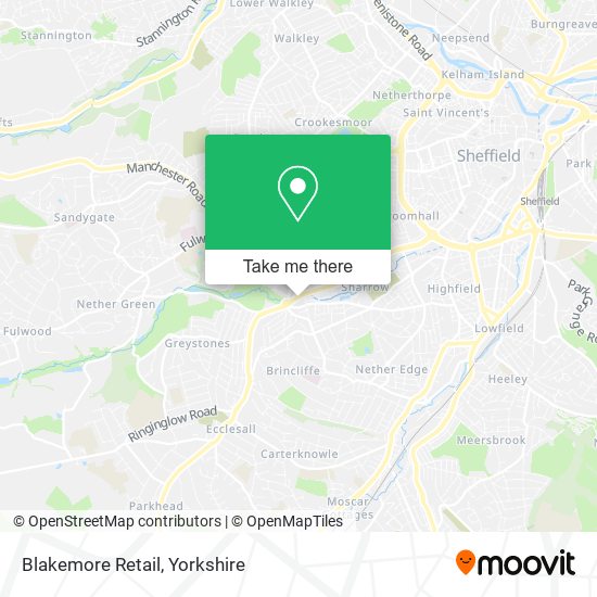 Blakemore Retail map