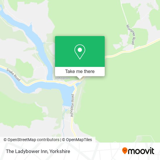 The Ladybower Inn map