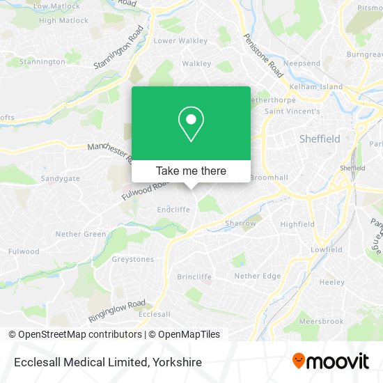 Ecclesall Medical Limited map