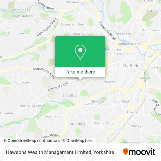 Hawsons Wealth Management Limited map