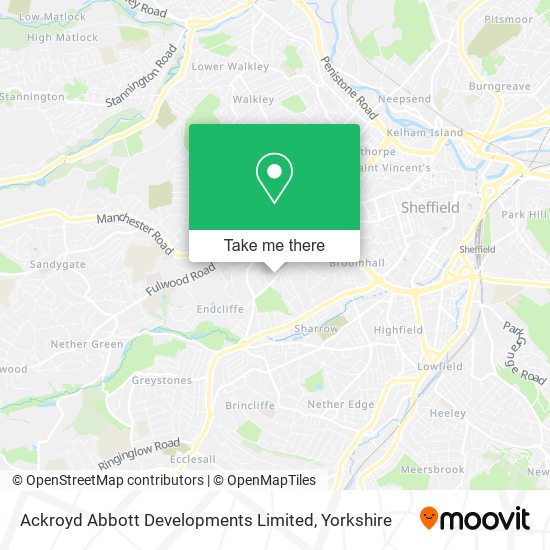 Ackroyd Abbott Developments Limited map