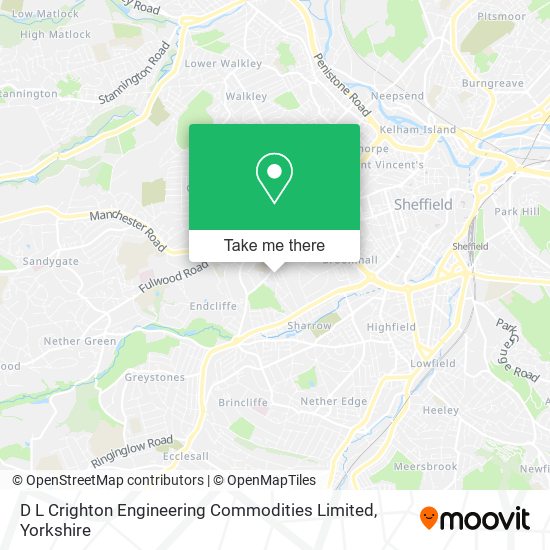 D L Crighton Engineering Commodities Limited map