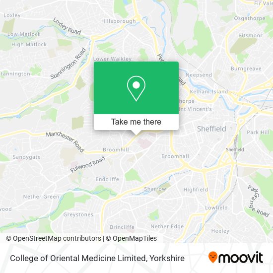 College of Oriental Medicine Limited map