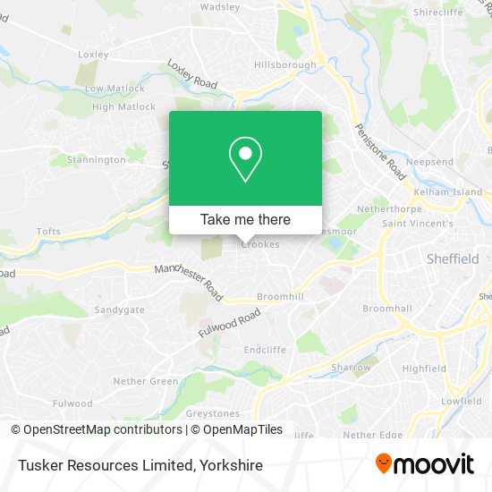 Tusker Resources Limited map