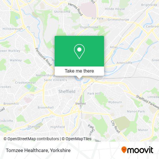 Tomzee Healthcare map