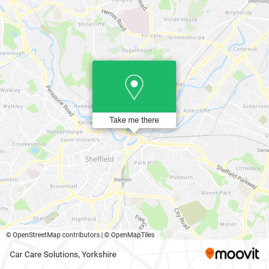 Car Care Solutions map