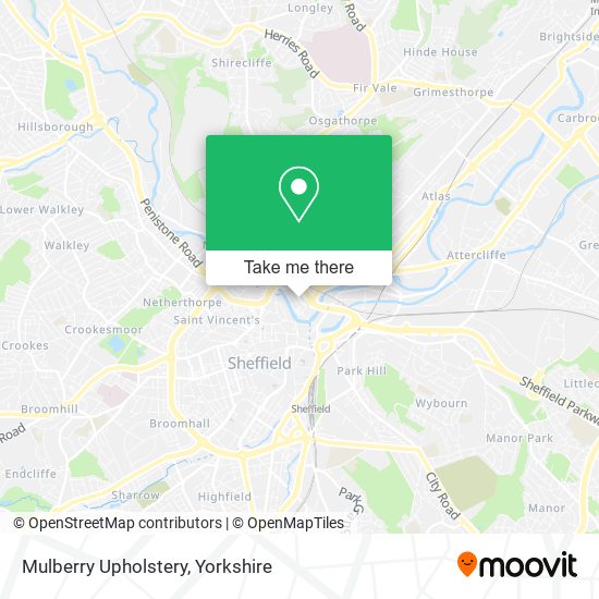 Mulberry Upholstery map