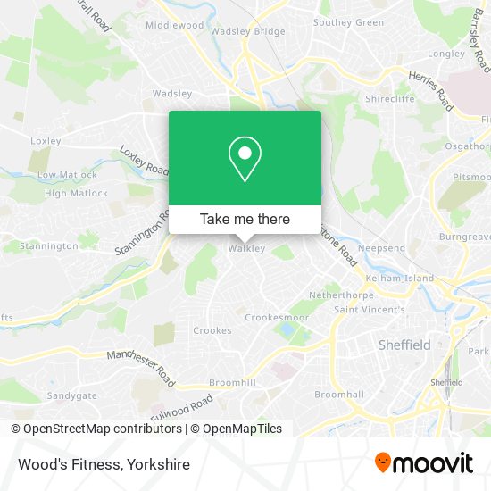 Wood's Fitness map