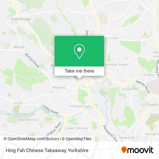 Hing Fah Chinese Takeaway map