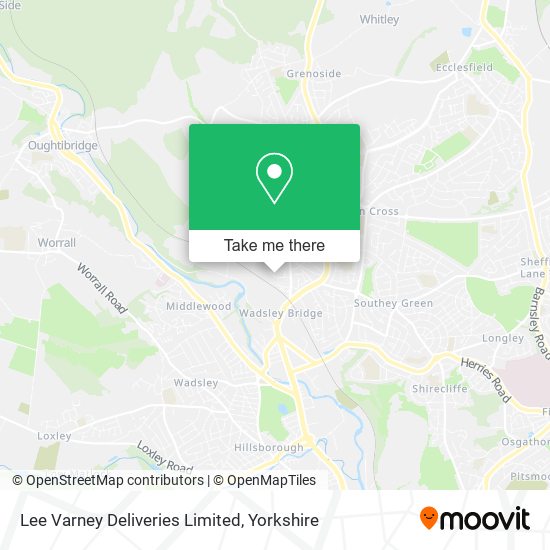 Lee Varney Deliveries Limited map