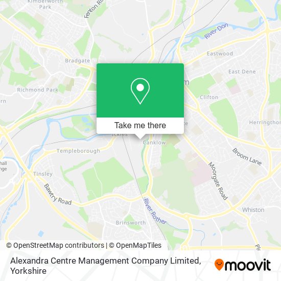 Alexandra Centre Management Company Limited map