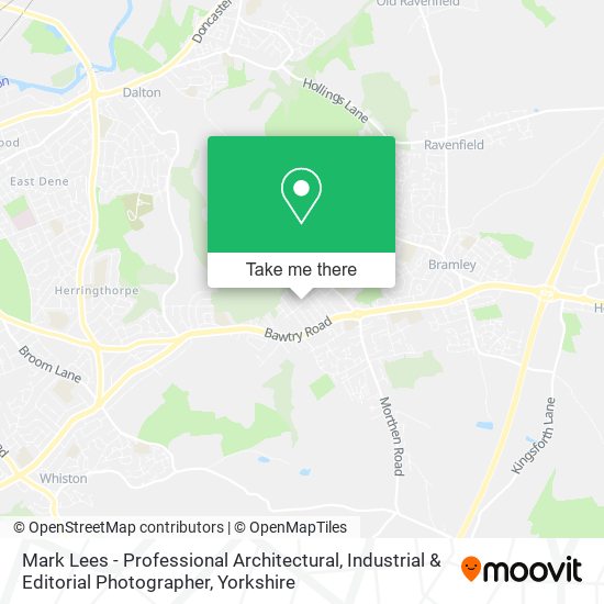 Mark Lees - Professional Architectural, Industrial & Editorial Photographer map