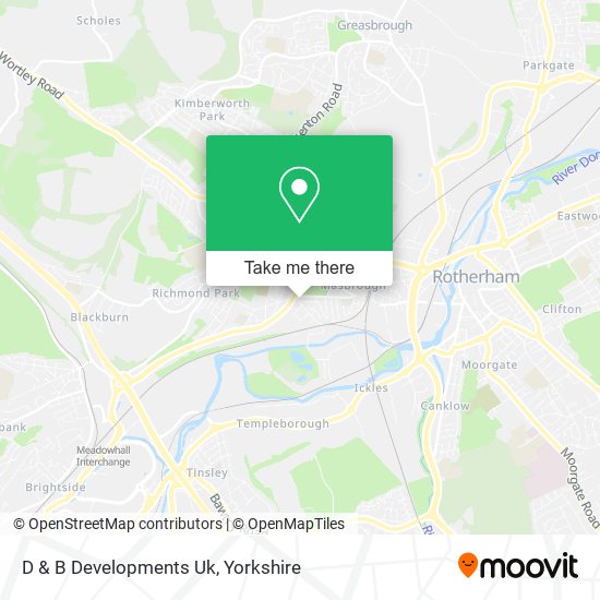 D & B Developments Uk map