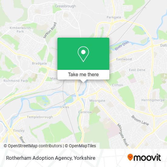 Rotherham Adoption Agency map