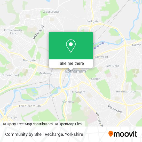 Community by Shell Recharge map