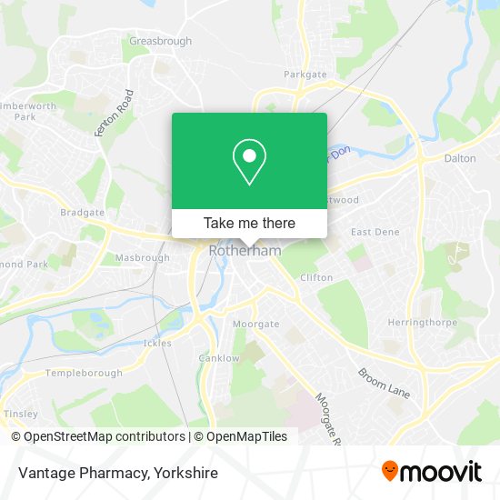 Vantage Pharmacy map