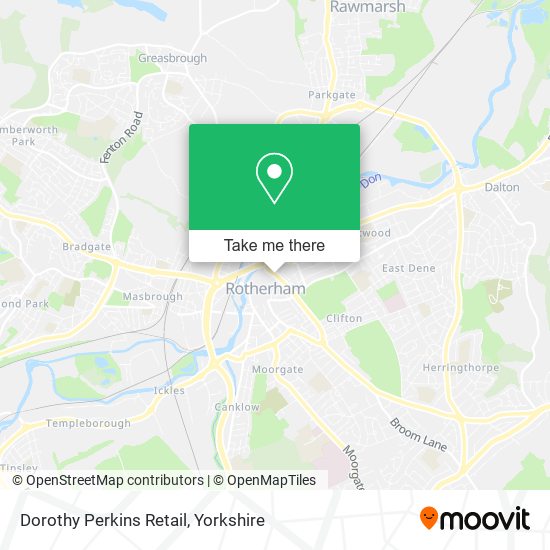 Dorothy Perkins Retail map