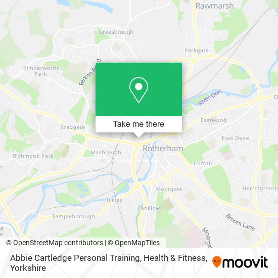 Abbie Cartledge Personal Training, Health & Fitness map
