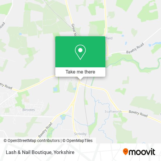 Lash & Nail Boutique map
