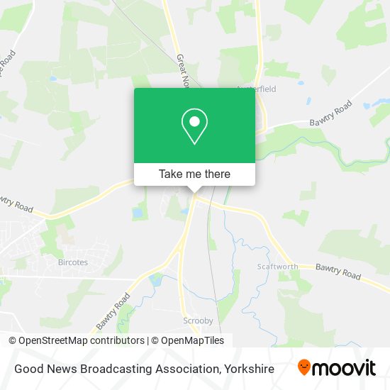 Good News Broadcasting Association map