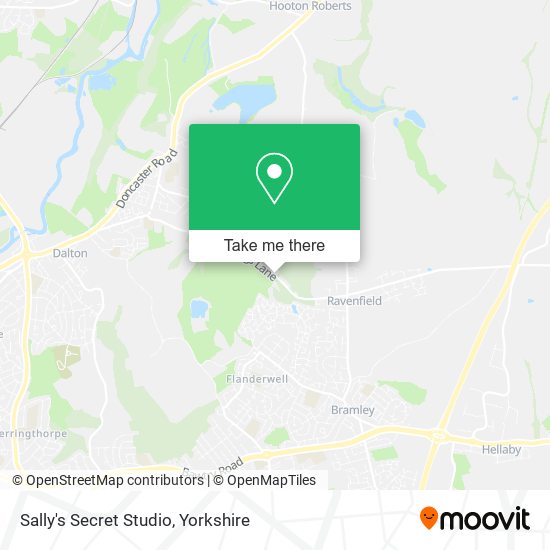 Sally's Secret Studio map