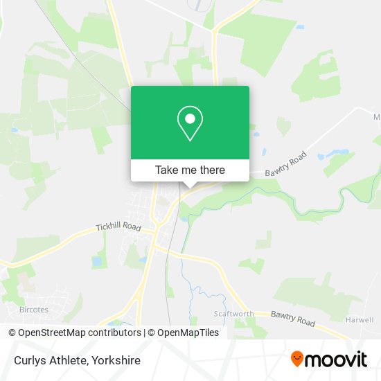 Curlys Athlete map