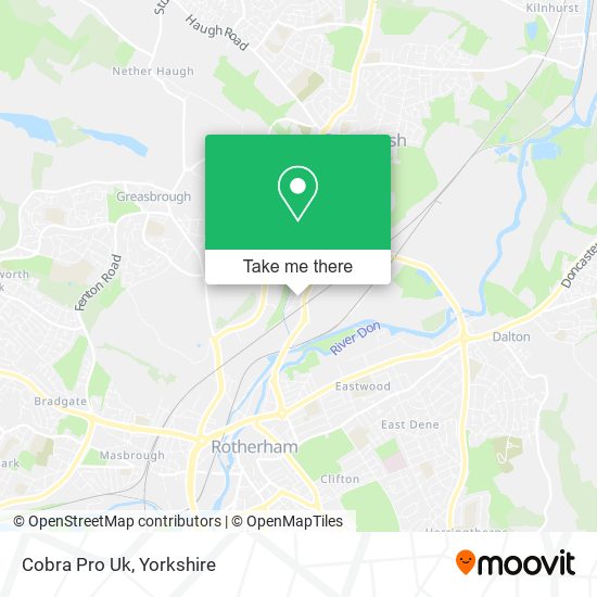 Cobra Pro Uk map