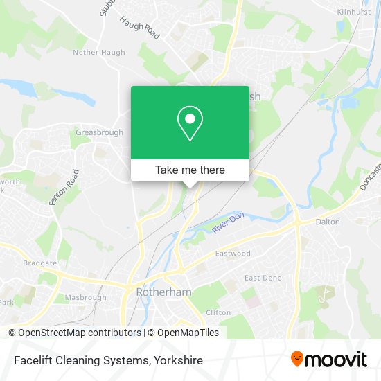 Facelift Cleaning Systems map