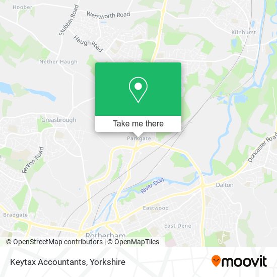 Keytax Accountants map