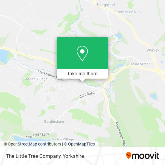 The Little Tree Company map