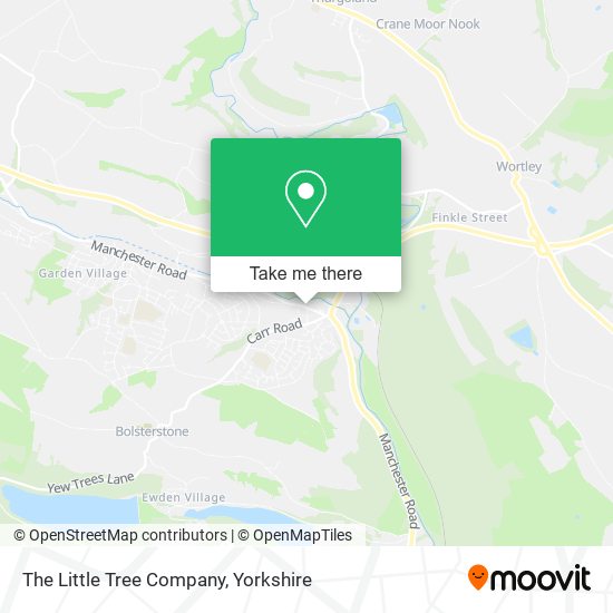 The Little Tree Company map