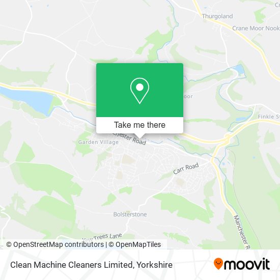 Clean Machine Cleaners Limited map