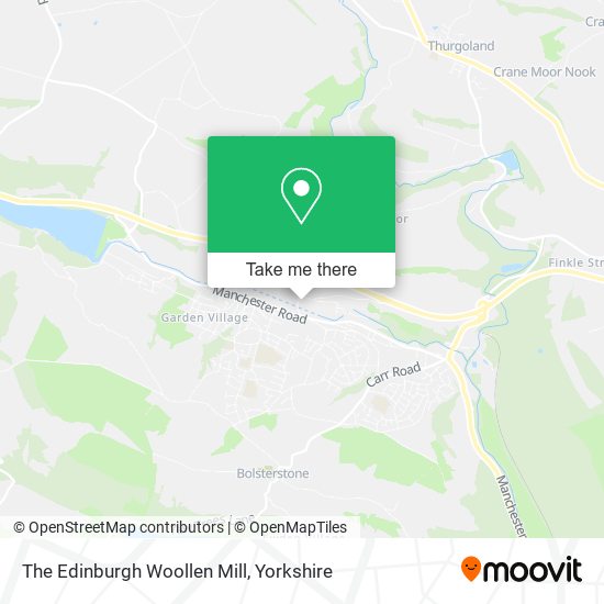 The Edinburgh Woollen Mill map