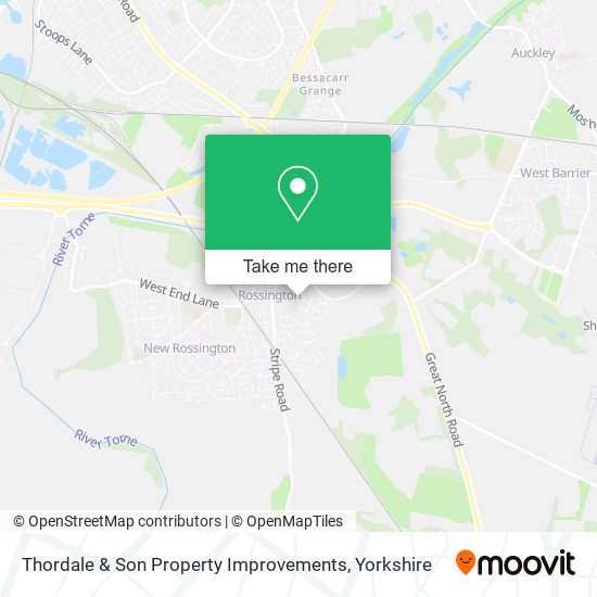 Thordale & Son Property Improvements map