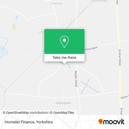 Homelet Finance map