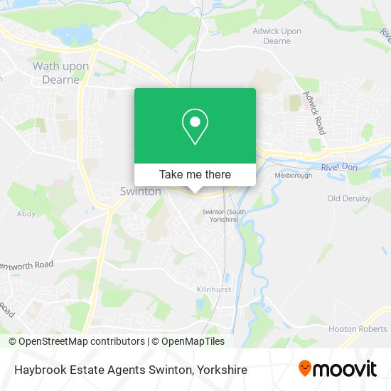 Haybrook Estate Agents Swinton map