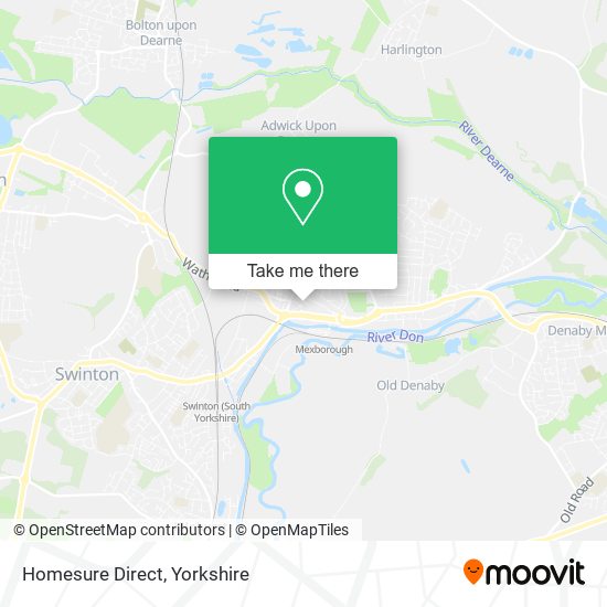 Homesure Direct map